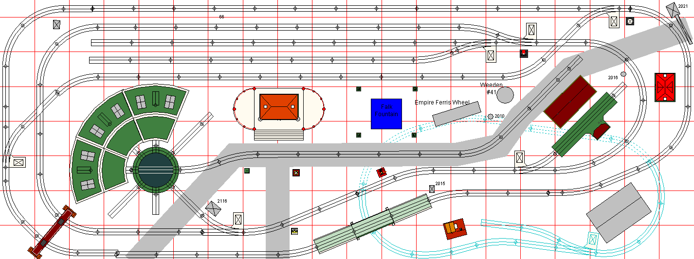 standard gauge track plans